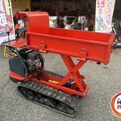 ▽【引取限定】【中古】筑水キャニコム チクスイ 6馬力 BP62 油圧リフトダンプ HST 250kg積クローラ運搬車の画像