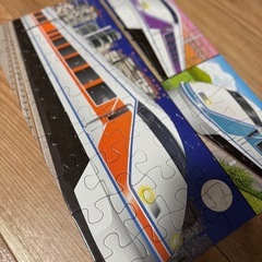 パズル　11箱　電車　　の画像
