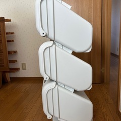 定価7,980円VIDA/スリーサイクルカン分別3段ごみ箱の画像