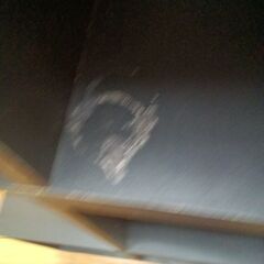 ★リユースのサカイつくば店★TK7113  オープンシェルフ ブラック H132×D28×W118 クリーニング済みの画像