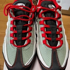 ★世界で一つのカラー★NIKE AIR MAX 95 solar red 系　NIKE BY YOU カスタムオーダーカラー★の画像