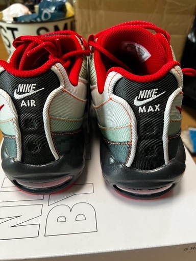 定価25500円★世界で一つのカラー★NIKE AIR MAX 95 solar red 系　NIKE BY YOU カスタムオーダーカラー★最終値下げ★