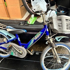 子供用自転車の画像