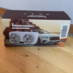 車窓用小型換気扇の画像