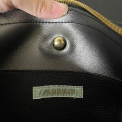 お話中　ショルダーバック　黒の画像