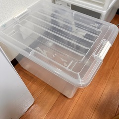 衣装ケース　収納ケース　プラスチックの画像