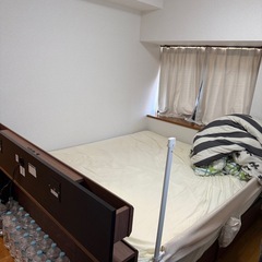 【決定】クイーンベッド　フレームのみ　ニトリの画像