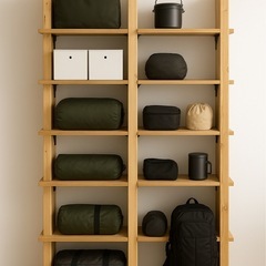 2×4木材 棚　可動棚　ラブリコ　アジャスター　の画像