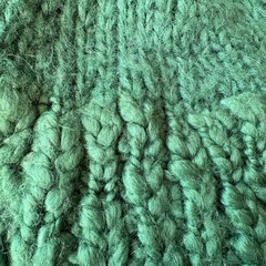 緑　ニット帽の画像