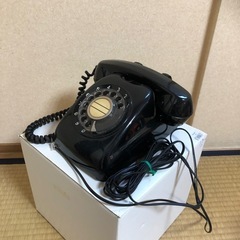 【11月5日まで】昭和レトロダイヤル式黒電話の画像