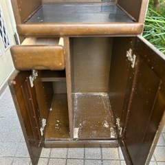 電子レンジ、炊飯器だい台の画像