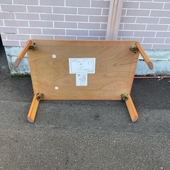 折りたたみ式ローテーブルの画像