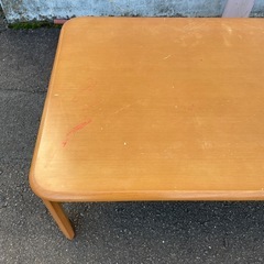 折りたたみ式ローテーブルの画像