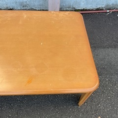 折りたたみ式ローテーブルの画像