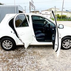 信用回復ローン！！ネオドライブローンの窓口　日産 マーチ1.2 X FOUR Vセレクション 4WD 自社ローン　リース　自社分割 　債務整理　自己破産　他社お断りされた方　マイネオオートローン　函館在庫の画像