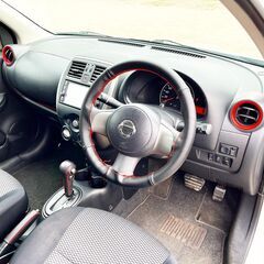 信用回復ローン！！ネオドライブローンの窓口　日産 マーチ1.2 X FOUR Vセレクション 4WD 自社ローン　リース　自社分割 　債務整理　自己破産　他社お断りされた方　マイネオオートローン　函館在庫の画像