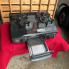 リンナイ　ガスコンロ　LPガス用　KSR562BKR 2021年製の画像