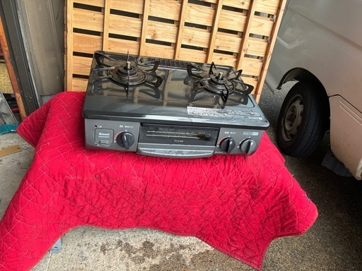 リンナイ　ガスコンロ　LPガス用　KSR562BKR 2021年製