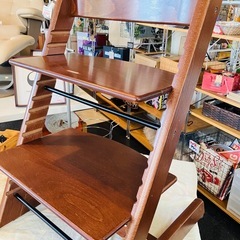 ジモティー限定13200円→11000円】 STOKKE ストッケ トリップトラップ ハイチェア 新生児 幼児用椅子 チェア 現行品 説明書有りの画像