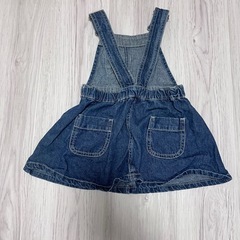 BREEZE デニム ロンパースの画像