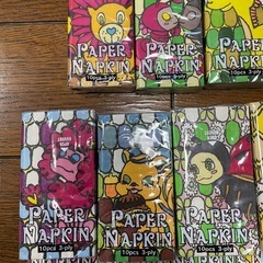 未開封ペーパーナプキン25個の画像