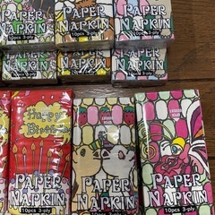 未開封ペーパーナプキン25個の画像