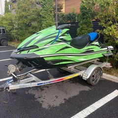 Kawasaki ultraLX  トレーラーせっとセットの画像