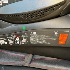 値下げ　エールべべ　クルットISOFIX チャイルドシートの画像