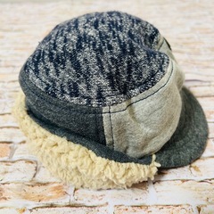 【kp DECO】子ども用　あったかボア　キャップ　帽子　48㎝の画像