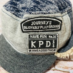 【kp DECO】子ども用　あったかボア　キャップ　帽子　48㎝の画像