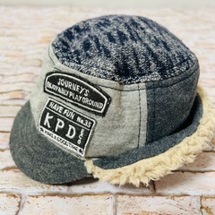 【kp DECO】子ども用　あったかボア　キャップ　帽子　48㎝の画像