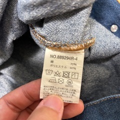 デニム　ジャケットの画像