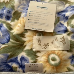毛布　綿毛布　シングル の画像