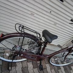 PATIOBOX[パティオボックス]26吋 ファミリーサイクル シングル/ブラウンの画像