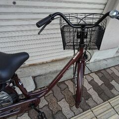 PATIOBOX[パティオボックス]26吋 ファミリーサイクル シングル/ブラウンの画像