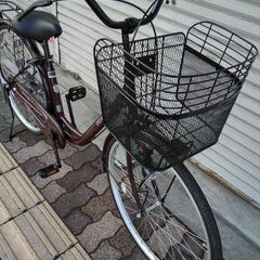 PATIOBOX[パティオボックス]26吋 ファミリーサイクル シングル/ブラウンの画像