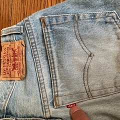 ヴィンテージリーバイス501xxの画像