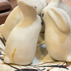 B7007 【アラビア】ヘルヤ リウッコ ウサギの巣 置物 フィンランド 北欧の画像