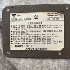 訳ありホットカーペットの画像