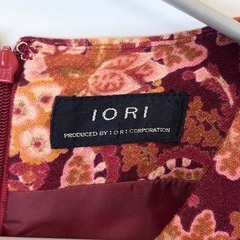 IORI イオリ ワンピース レーヨン コットン 花柄 M レディースの画像