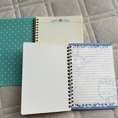 メモ帳セット　ちゃお　ディズニー　キティー　ウサハナの画像