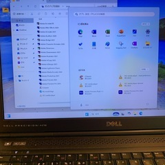 記念特価！dell precision m6700改その⑨。win11pro64bi　i7 3740M 17インチ大画面液晶 独立GPU搭載fpM6000！SSD480G＋HDD320Gメモリー16G　win11pro64biの画像