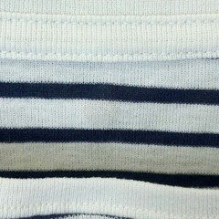 モンベル WIC.ボーダー ロングスリーブT Kid's 150 IV/DN ブルー 1104812 キッズ mont-bell 長袖Tシャツ アウトドアウェアの画像