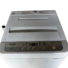 パナソニック 洗濯機  NA-F50B12  5.0kg 19年製の画像