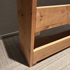 木製棚の画像