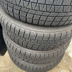 軽自動車　スタッドレス　4本　タイヤ付　14インチ 155 65 14　の画像