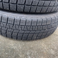 軽自動車　スタッドレス　4本　タイヤ付　14インチ 155 65 14　の画像