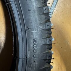 未使用 バイク用 スパイクタイヤ2本 2.25-17 4PRの画像