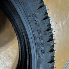 未使用 バイク用 スパイクタイヤ2本 2.25-17 4PRの画像
