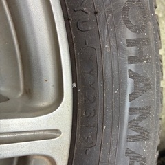 スタッドレスタイヤ　アルミホイール付175/65R15の画像